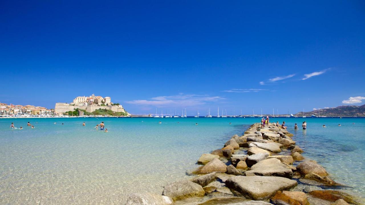 Belle Location Sur Lumio Avec Vue Remarquable Et Jardin Lumio (Corsica) Exterior foto